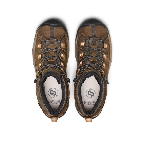 Men's Targhee II Waterproof Mid Wide  |  Black Olive/Chipmunk