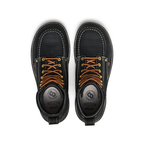 Men's Liberty 6 Waterproof Boot (Carbon Toe)  |  Black/Gum