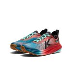 Women's Seek Trail Running Shoe  |  Grenadine/Ocean Depths