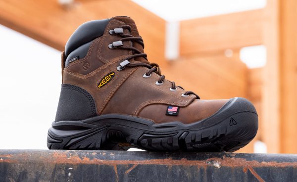 Men's Mt Vernon II 6 Waterproof Boot (Steel Toe)  |  Dark Earth/Black