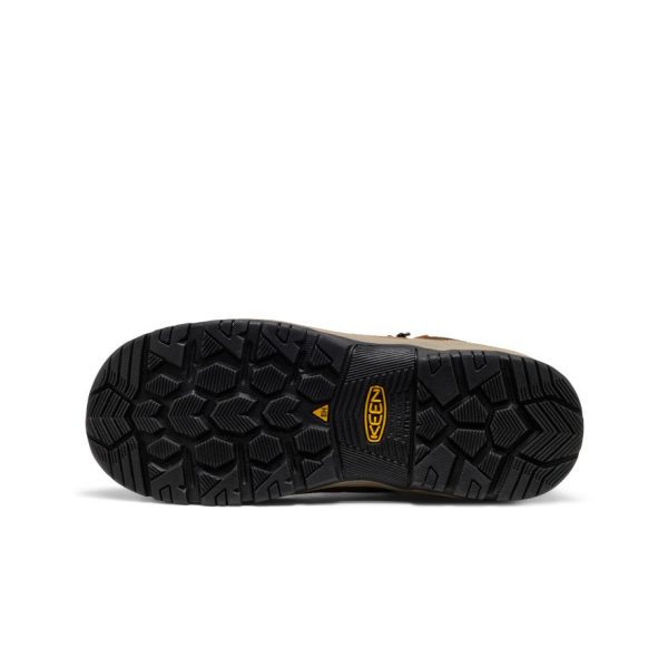 Men's Skokie Waterproof Work Boot (Carbon Toe) | Dark Earth/Black
