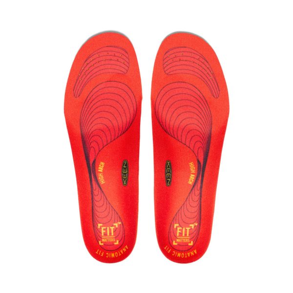 Men's Utility K-30 High Arch Insole  |  Red