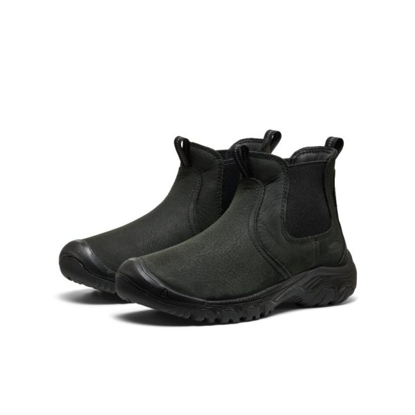 Women's Greta II Waterproof Chelsea | Black/Black