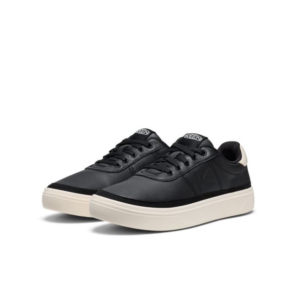 Men's KM4 Leather Sneaker  |  Black/Birch