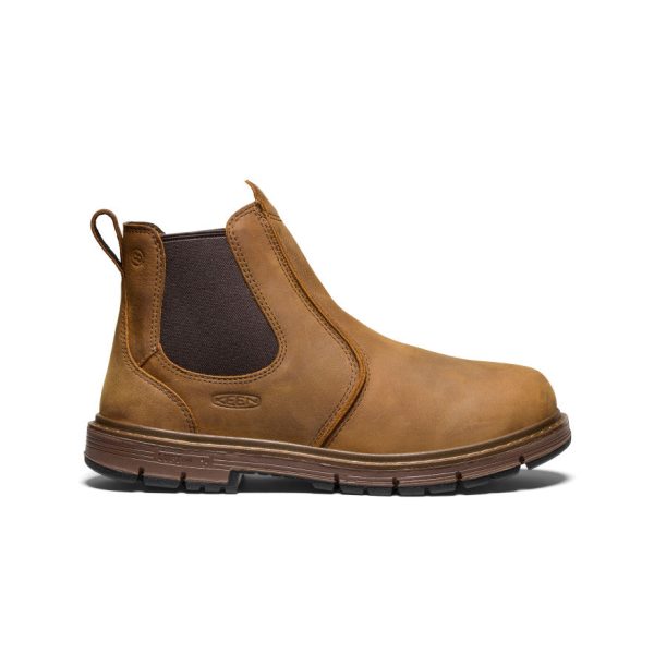 Men's San Jose Chelsea 90° Heel Boot (Soft Toe)  |  Belgian/Gum