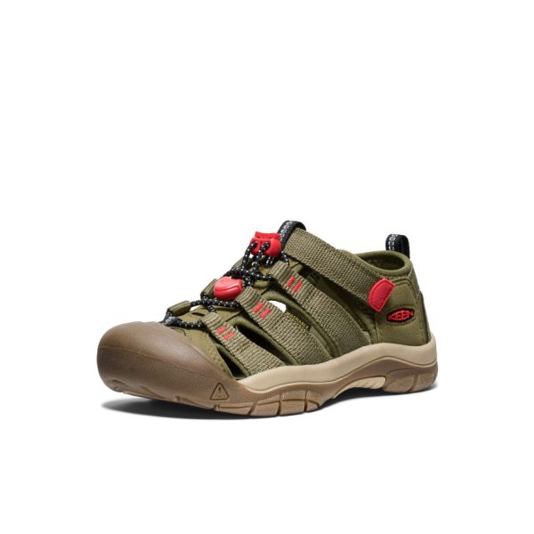 Big Kids' Newport H2  |  Martini Olive/Aura Orange