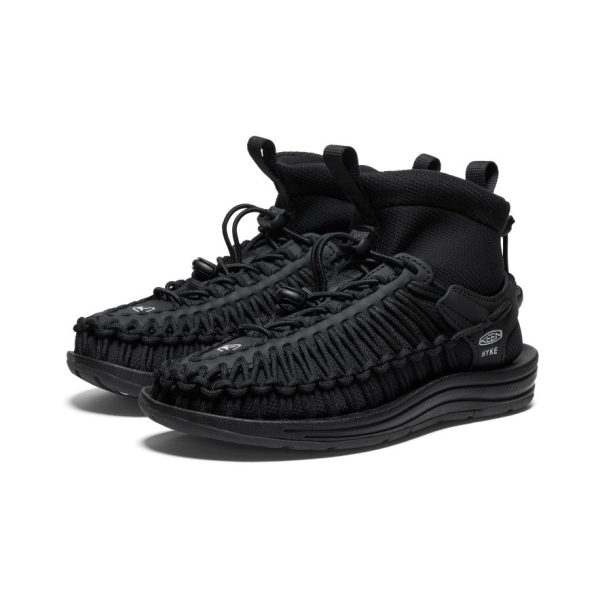 Women's UNEEK High Top x HYKE  |  HYKE Black