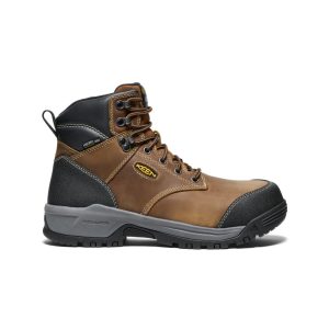 Men's Evanston 6 Insulated Waterproof Boot (Carbon Toe)  |  Bison/Black