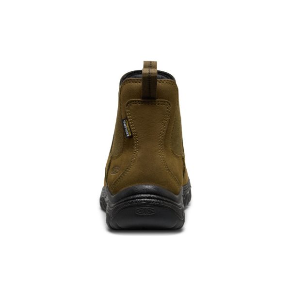 Women's Greta II Waterproof Chelsea  |  Dark Olive/Black