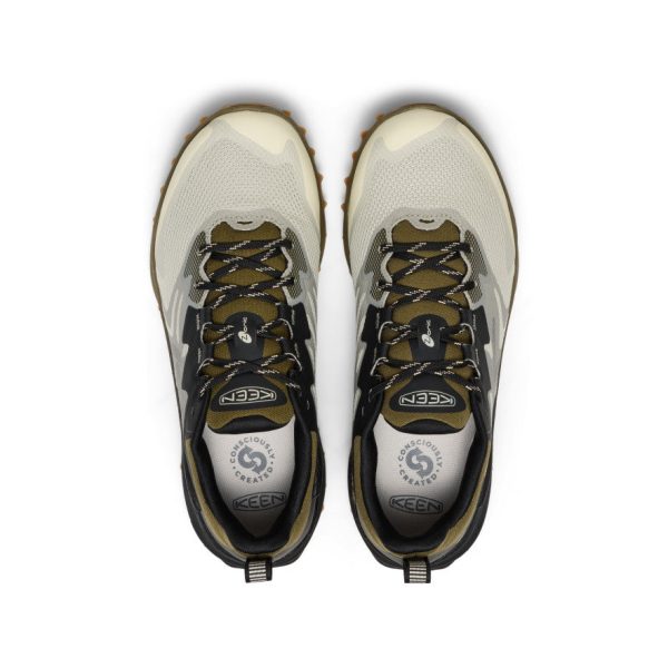 Men's Zionic NXT Waterproof Hiking Shoe | Abbey Stone/Dark Olive