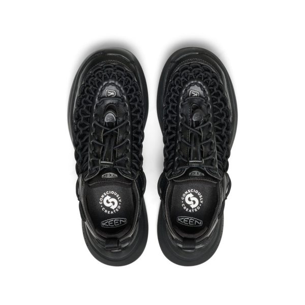 Women's UNEEK WK SNIDEL Sneaker  |  Black/Silver