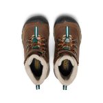 Little Kids' Kanibou Waterproof Winter Boot  |  Dark Earth/Roasted Pecan