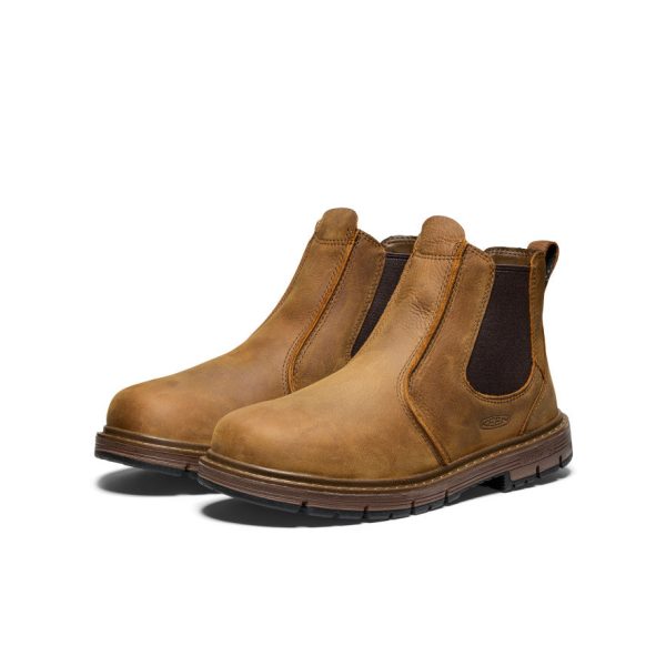 Men's San Jose Chelsea 90° Heel Boot (Soft Toe)  |  Belgian/Gum