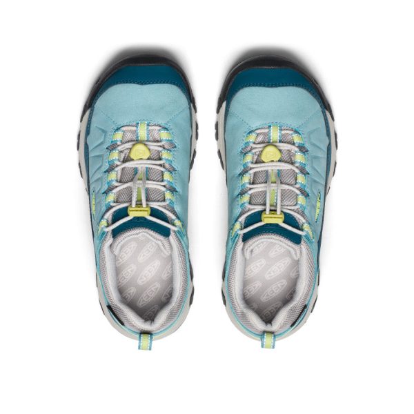 Big Kids' Targhee IV Waterproof Hiking Shoe | Reef Waters/Daiquiri Green