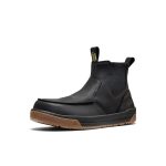 Men's Gibson Chelsea Work Boot (Carbon Toe)  |  Black/Gum