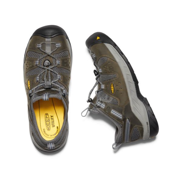 Men's Atlanta Cool II ESD (Steel Toe)  |  Gargoyle/Midnight Navy