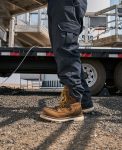 Men's Cincinnati 8 Waterproof 90° Heel Boot (Carbon Toe)  |  Belgian/Sandshell