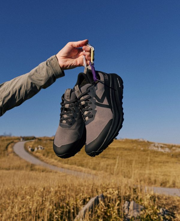 Men's Roam Waterproof Trail Running Shoe | Steel Grey/Black
