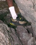 Men's Roam Trail Running Shoe  |  Camo/Safety Orange