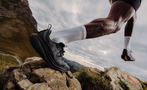 Men's Roam Trail Running Shoe  |  Brindle/Dark Earth