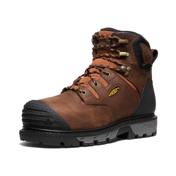 Men's Camden 6 Waterproof Boot INT MET (Carbon Toe)  |  Leather Brown/Black