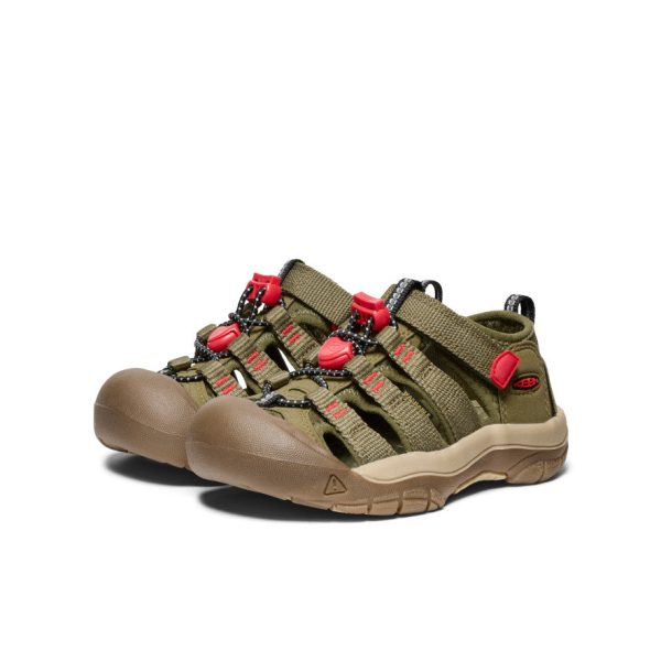 Little Kids' Newport H2 | Martini Olive/Aura Orange