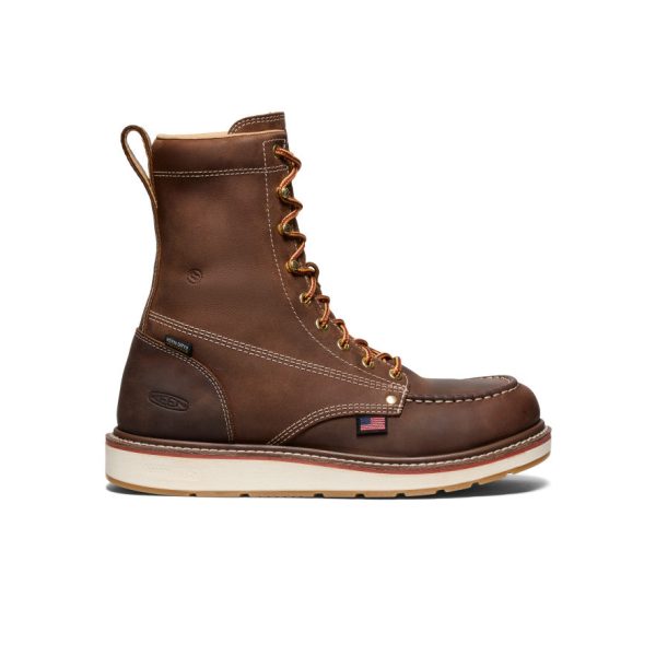 Men's Liberty 8 Waterproof Boot (Carbon Toe) | Chestnut/Gum