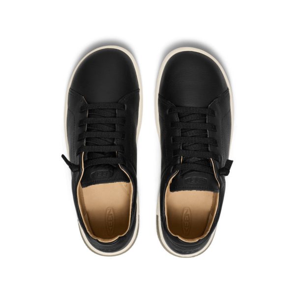 Men's KNX Leather Sneaker | Black/Star White