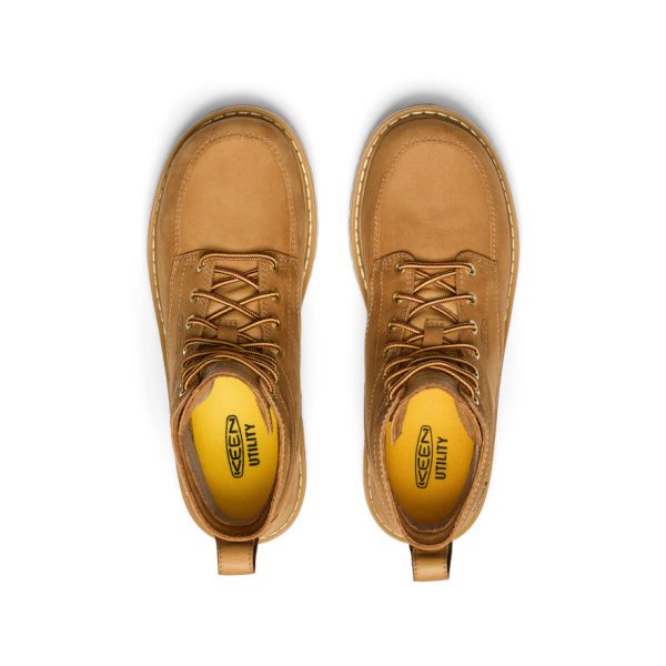 Men's San Jose 6 Waterproof 90?? Heel Boot (Soft Toe)  |  Bistre/Gum