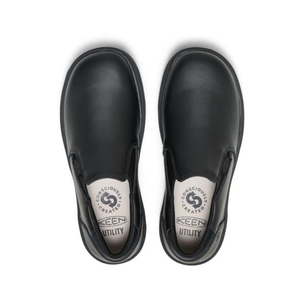 Women's Kenton Shift WTX Work Shoe (Soft Toe) | Black/Black