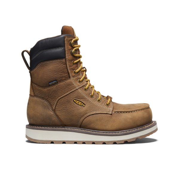 Men's Cincinnati 8 Waterproof Boot (Carbon Toe)  |  Belgian/Sandshell