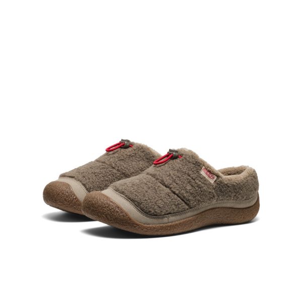 Women's Howser III Slide | Brindle/Brindle Sherpa Fleece
