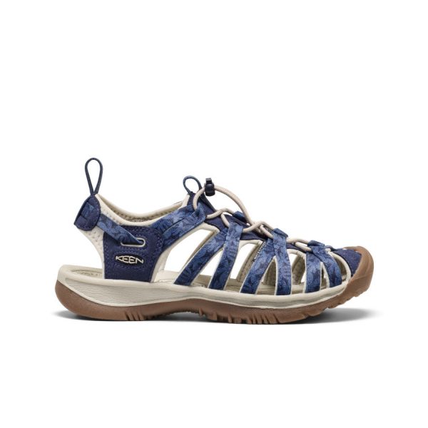 Women's Whisper | Navy Print