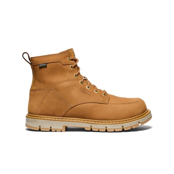 Men's San Jose 6 Waterproof 90?? Heel Boot (Soft Toe)  |  Bistre/Gum