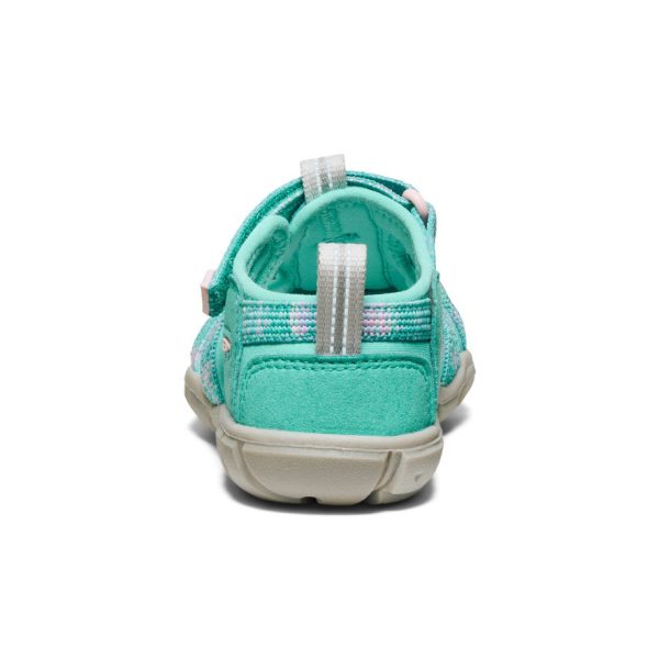 Little Kids' Seacamp II CNX  |  Bright Aqua/Giggle Pink