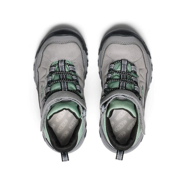 Little Kids' Targhee IV Waterproof Hiking Boot | Alloy/Granite Green