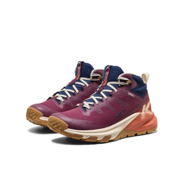 Women's Targhee Apex Waterproof Hiking Boot  |  Fig/Burnt Brick