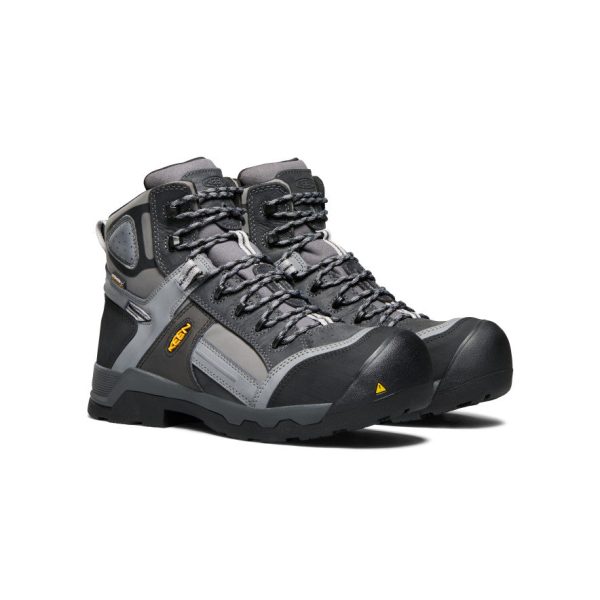 Men's Davenport 6 Insulated Waterproof Boot (Composite Toe) | Magnet/Steel Grey