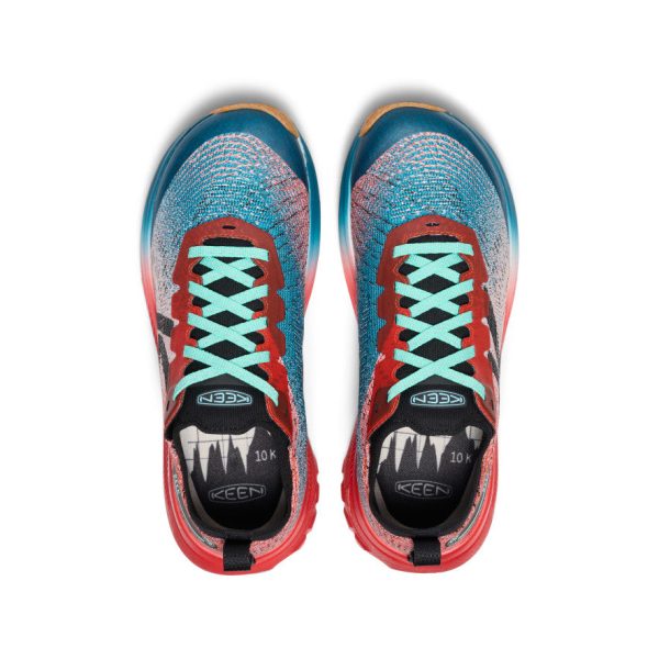 Women's Seek Trail Running Shoe  |  Grenadine/Ocean Depths
