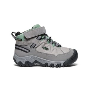Little Kids' Targhee IV Waterproof Hiking Boot | Alloy/Granite Green